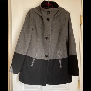 Nuage wool blend coat